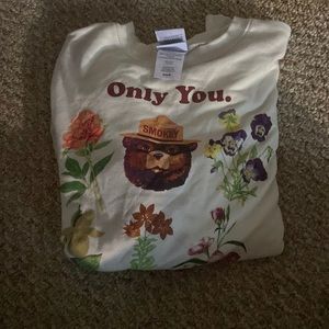 smokey the bear crewneck